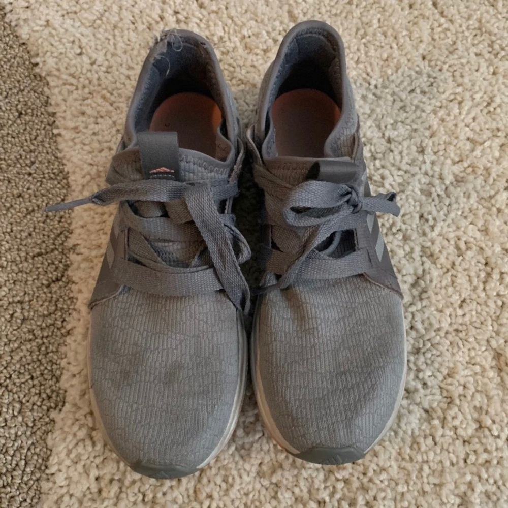 Adidas Grey Tennis Shoes Size 9